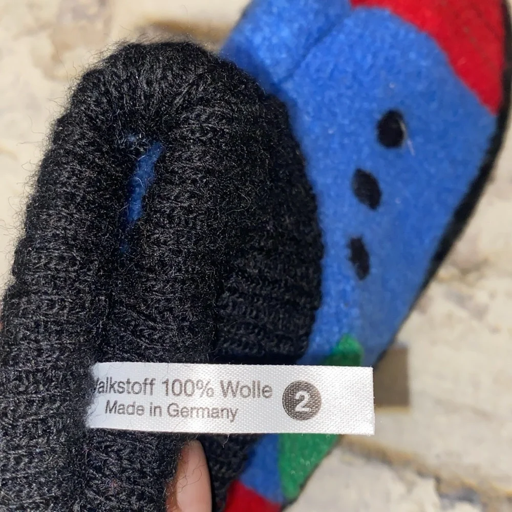 Garnett Hill Kids Wool Slippers